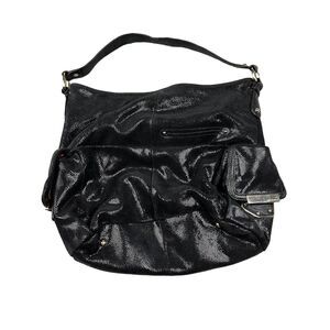 B. Makowsky Black Pearl Medium Rachel Tote‎ Bag
